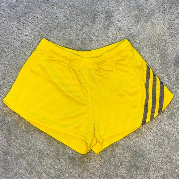 adidas Pants - 🚀 CLOSET CLEAR OUT 🚀Adidas Yellow Active Shorts
